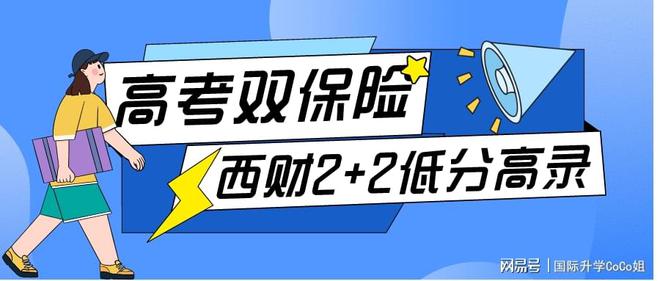 高考双保险！三四百分就能读西南财经大学2+2国际本科！(图1)